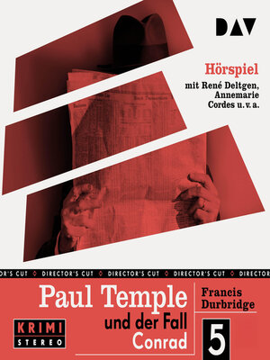 cover image of Paul Temple und der Fall Conrad (Original-Radio-Fassung) (Ungekürzt)